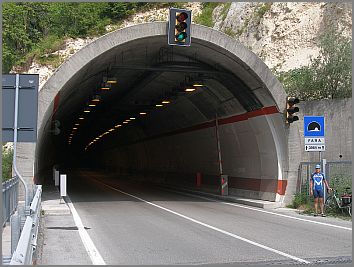 tunnel maniago barcis italien
