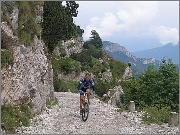 MTB Mountainbike Passo Tremalzo
